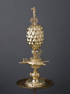 Verguld truc drinkbeker, circa 1630
