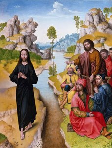 Sint Johannes de Doper predikend, 15e eeuw