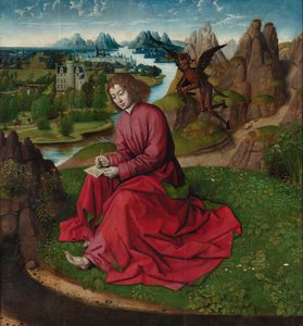 Sint Johannes de Evangelist op Patmos, ca 1465