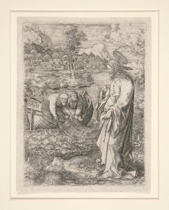 De roeping van SS Peter en Andrew door Dirk Jacobsz Vellert