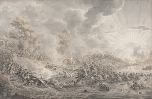 Slag bij een Rivier