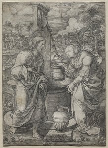 Christus en de vrouw van Samaria