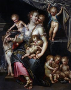 Allegorie van Vruchtbaarheid en de Zintuigen