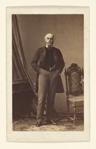 Portret van een man met baard door Disdéri and Cie.