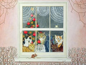 De kerst-muis door Ditz