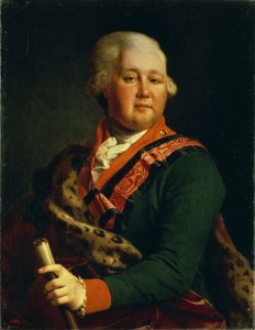 Portret van graaf Valentin Platonovich Ivanovich Musin-Pushkin