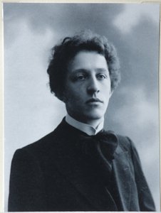 Portret van de dichter Alexander Blok 1880-1921, 1907