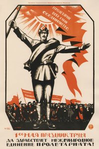 De 1e mei is het feest van de arbeid. Leve de internationale eenheid van het proletariaat!