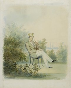 Portret van Grigory Stepanovich Tarnovsky, Eind 1840s