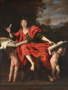 Sint Jan de Evangelist door Domenichino (1581 1641)