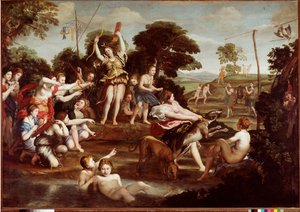 De jacht van Diana door Domenichino