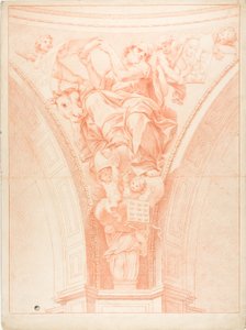 Sint Lucas door Domenichino