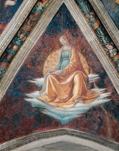 Een Sibylle, 1483-86 door Domenico Ghirlandaio