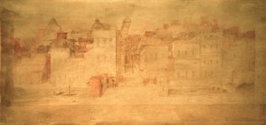 D.Beccafumi, theaterdecor met Pisa door Domenico Beccafumi