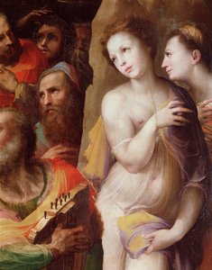 Nederdaling van Christus in het voorgeborchte (detail)