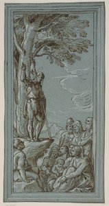 Johannes de Doper die in de Woestijn Predikt
