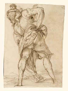 Sint Christoffel door Domenico Campagnola