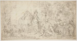 Erminia en de herders