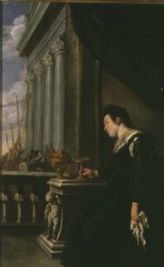 Artemisia door Domenico Fetti or Feti