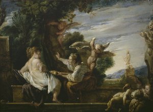 Vertumnus en Pomona, ca. 1621-23