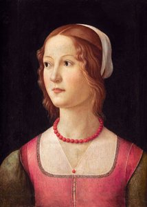 Portret van een jonge vrouw