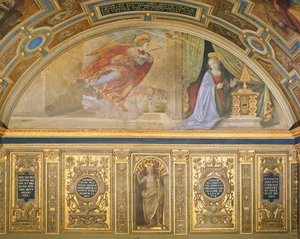 De Aankondiging door Domenico Ghirlandaio