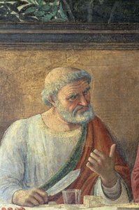 Het Laatste Avondmaal, 1480 door Domenico Ghirlandaio