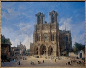 De kathedraal van Reims