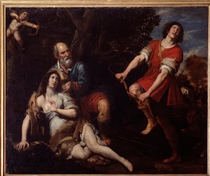 Sylvio en Dorinda, uit De Getrouwe Herder door Giovanni Battista Guarini