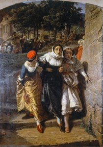 Siciliaanse Vespers door Domenico Morelli