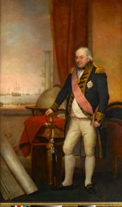 Vice-admiraal Sir John Jervis door Domenico Pellegrini