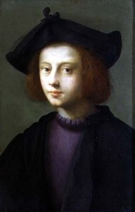 Portret van Pietro Carnesecchi door Domenico Puligo