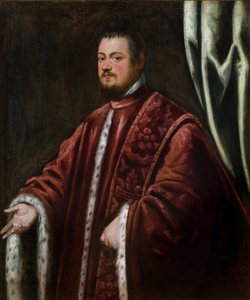 Portret van Nicolo Da Ponte (1491-1585) door Domenico Robusti Tintoretto