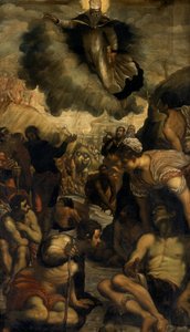 Sint Augustinus geneest de kreupele, c.1549 door Domenico Robusti Tintoretto
