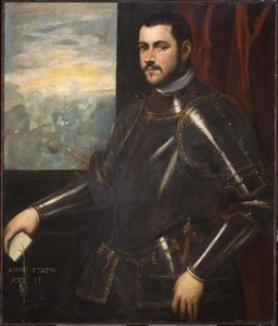 Portret van een Venetiaanse admiraal, 16e eeuw