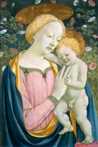 Madonna en kind door Domenico Veneziano