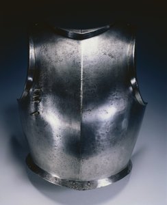 Gotische borstplaat met lanssteun, ca. 1490-1500 door Domenico dei Barini