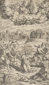 De Steniging van Sint Stefanus, 16e eeuw