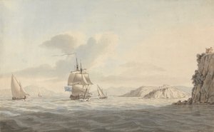 Agropoli, de tempels van Paestum en de baai van Salerno door Dominic Serres