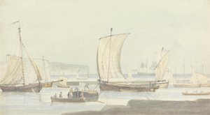 Havenscène door Dominic Serres