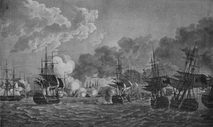 Nelson bij Kopenhagen, ca. 1801