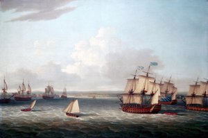 Zevenjarige Oorlog (1756-1763): De Britse vloot voer de haven van Havana (Cuba) binnen op 21 augustus
