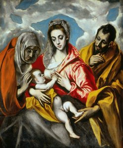 De Heilige Familie, 1595