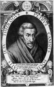 Petrus Canisius door Dominicus or Custodis Custos