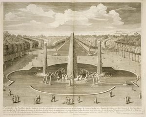 Fontein van Apollo in de tuinen van Versailles