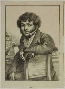 Portret van Brunet, Drukker
