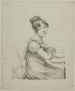 Portret van gravin Mollien door Dominique Vivant Denon
