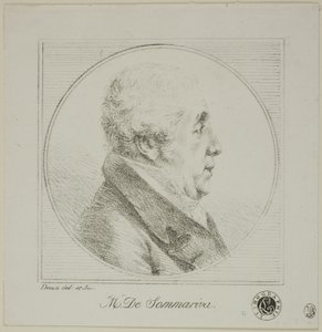 Profielportret van Monsieur de Sommariva door Dominique Vivant Denon