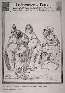 Het Oordeel van Paris door Dominique Vivant Denon
