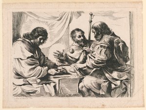 Het avondmaal in Emmaüs door Dominique Vivant Denon